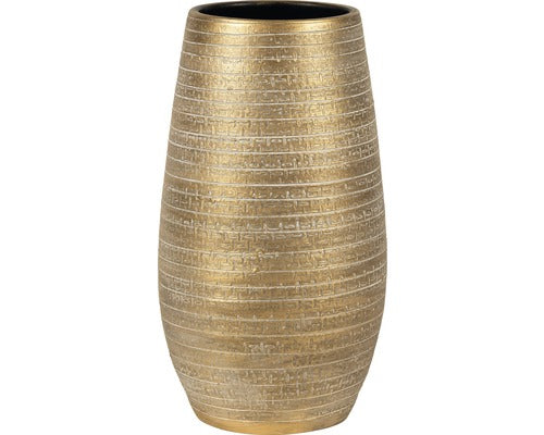 Masca Ghiveci Solano Ø 22 Cm H 40 Cm Aurie