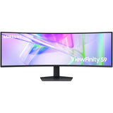 Monitor Curbat LED Samsung ViewFinity S9 LS49C950UAUXEN, 49", DQHD , 120 Hz, VA, (Black)