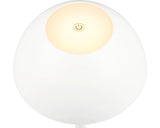 Veioza Cu Led Integrat Ricardo 1, 5w 240 Lumeni, Pentru Exterior Ip54, Incarcare Usb, Alba