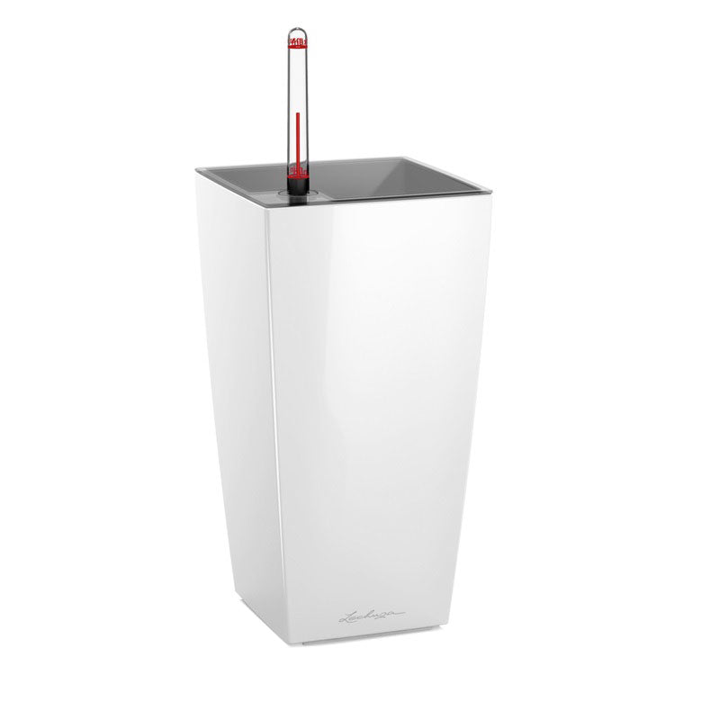 Ghiveci Lechuza Maxi Cubi (14 x 14 x 26 cm) Alb 18050