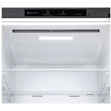 Combina frigorifica LG GBP62PZNCN1, 384 l, No Frost, Compresor Smart Inverter, DoorCooling+, Clasa C, H 203 cm, Argintiu