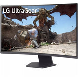 Monitor LED Gaming Curbat LG 32GS60QC-B, 31.5" , QHD (2560 x 1440), HDMI, DisplayPort, 180 Hz, 1 ms, Negru