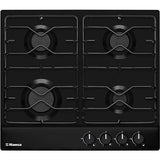 Plita Incorporabila HANSA BHGS630100, Gaz, 4 arzatoare, Negru