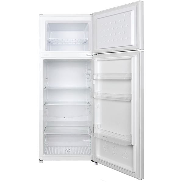 Frigider cu congelator superior Candy CDG1S514EW, 211 l, 143 cm, clasa energetica E, alb