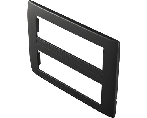 Rama Aparataje Tem Soft 2x7 Module, Negru