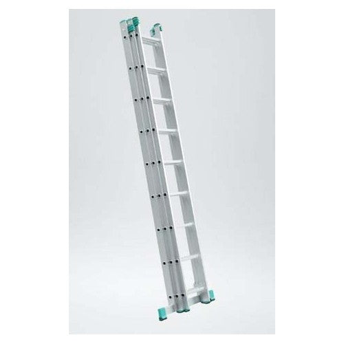 Scara universala cu 3 tronsoane Alverosal 9 trepte Eurostyl, 5.69 m