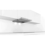 Hota incorporabila Bosch DFS067A51, Putere de absorbtie 728 mc/h, EcoSilence Drive, 4 trepte de putere, 60 cm, Inox