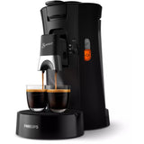Espressor Philips Senseo Select CSA240/61, Crema Plus, Intensity Plus, Memory Plus, 1450 W, capacitate rezervor apa 0.9 l, presiune pompa 1 bar, negru