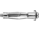 Ancore Metalice Cu Surub Tox Acrobat Ø12x37 Mm, Filet Metric M6, 25 Bucati, Pentru Perete Fals
