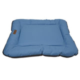 Perna pentru caini si pisici 4Dog Deluxe Camping M, Albastru, 80x64 cm