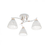 Lustra Marie cu 3 surse de iluminare, 3xE27, Alb