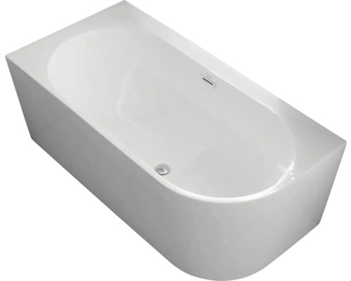 Cada Freestanding De Colt Linea, Stanga, Acril, 160x75 Cm, 220 L, Alb