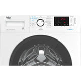 Masina de spalat rufe frontala BEKO WRE7512XAWU, SteamCure, 7kg, 1000rpm, Clasa A+++, alb