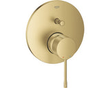Unitate comanda Grohe Essence 24058GN1, 1/2'' diverter, 2 iesiri, necesita valva, mat, auriu