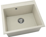 Chiuveta Bucatarie Cu O Cuva Fat Avangard 226 56x51 Cm, Fara Picurator, Fatgranit Dark Beige