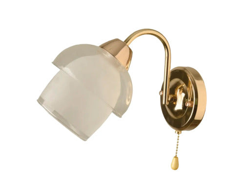 Aplica Perete Interior Rosy E27 Max. 1x15w, Auriu/alb