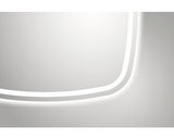 Oglinda baie cu iluminare LED DSK Silver Eclipse Ø59cm IP 24