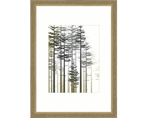 Rama Foto Lemn Modern Stejar 21x29, 7 Cm