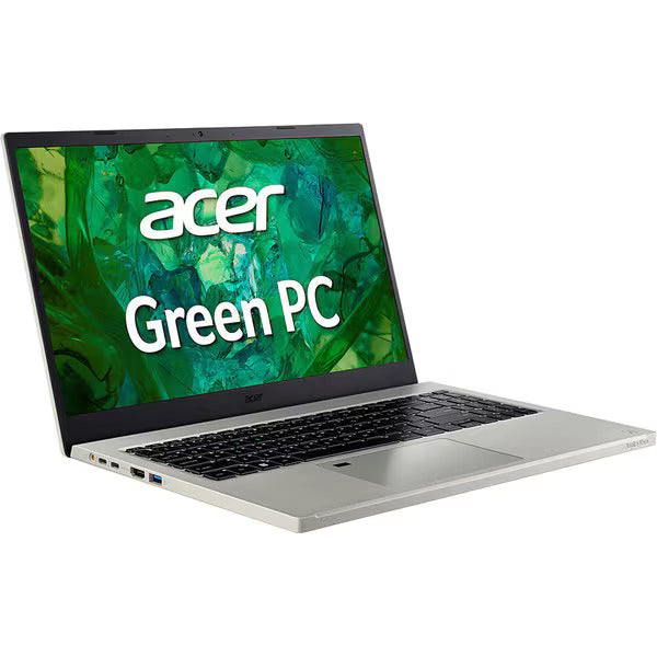 Laptop ACER Aspire Vero AV15-53P-775U, Intel Core i7-1355U pana la 5GHz, 15.6" Full HD, 16GB, SSD 512GB, Intel Iris Xe Graphics, Free DOS, Iron
