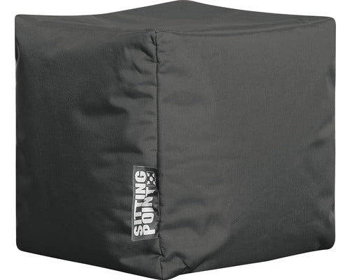 Taburet Puf Sitting Point Cub Scuba Gri 40x40x40 Cm