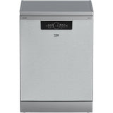 Masina de spalat vase Beko BDFN36641XA, 16 seturi, 11 programe, Clasa C, AutoDose, SelfDry, HomeWhiz, HygieneIntense, SteamGloss, DeepWash, Fast+, HalfLoad, CornerIntense, Motor ProSmart Inverter, 60 cm, Inox