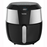 Friteuza cu aer cald Tefal Easy Fry XXL EY701D15, 1850W, 5.6L, Temperatura ajustabila, 8 programe, Functie Auto OFF, Tehnologia 3D Air Pulse, Negru/inox