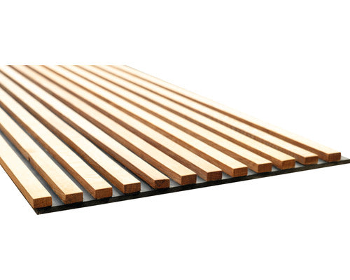 Panou Riflaj Decorativ Nature Stejar Masiv Natur 2, 5x60x250 Cm