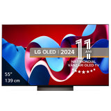 Televizor LG OLED evo 55C41LA, 139 cm, Smart, 4K Ultra HD, 100 Hz, Clasa G