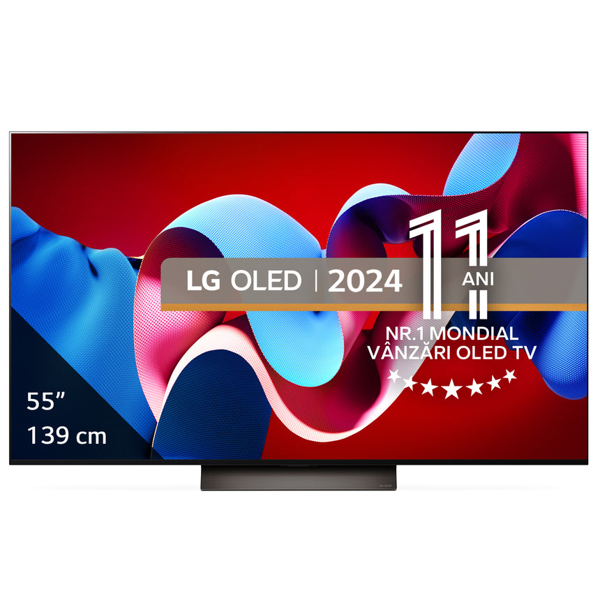 Televizor LG OLED evo 55C41LA, 139 cm, Smart, 4K Ultra HD, 100 Hz, Clasa G