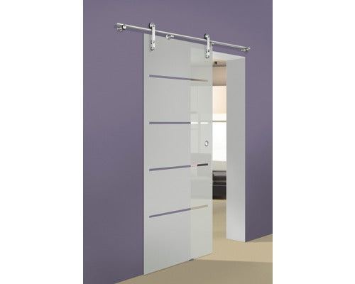 Foaie de Usa de Sticla Pertura Tildra 4 Dungi 2043x920x8 mm Stanga