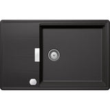 Chiuveta granit Schock Tia D-100LS Stone Cristadur 780 x 500 mm cu Sifon Automat, adancime cuva 198 mm, reversibila, montare pe blat