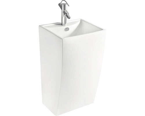 Lavoar Freestanding Rectangular, 42,5x47 cm, Alb Lucios, P708