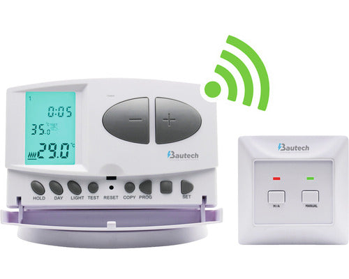 Termostat Centrala Digital Programabil Fara Fir Bautech Q-7