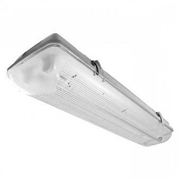 Corp de iluminat liniar cu tuburi LED ,A++ , 2xT8 , 2x60 cm , Alb , Rece