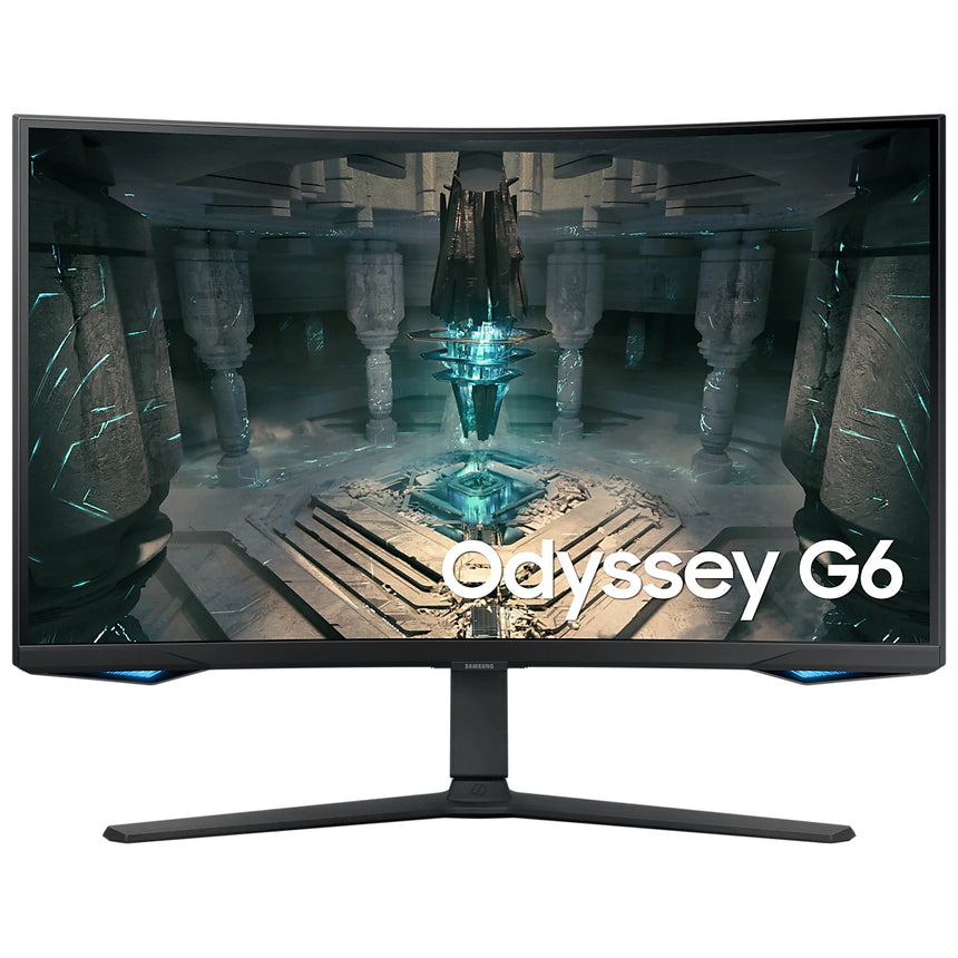 Monitor gaming LED VA curbat Samsung 32", QHD, Display Port, 1ms, 240Hz, Vesa, FreeSync Premium Pro, Vesa, Negru