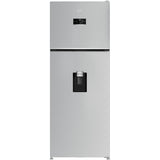 Frigider cu doua usi Beko B5RDNE504LDM, 477 l, HarvestFresh™, AeroFlow™, Everfresh+®, No Frost, Slim tank water dispenser, Display, Clasa E H 186,5 cm, Glossy Grey