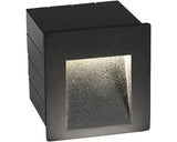 Spot Led Incastrat Step 3w 310 Lumeni 65x70 Mm Ip44, Nuanta Grafit