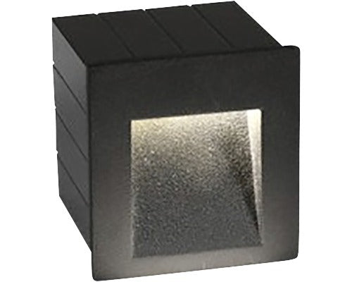 Spot Led Incastrat Step 3w 310 Lumeni 65x70 Mm Ip44, Nuanta Grafit