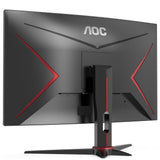 Monitor Gaming AOC, Curbat, 27", VA, FHD, 165Hz, 4ms, 1ms, FlickerFree, HDMI, DisplayPort, C27G2E/BK, Negru