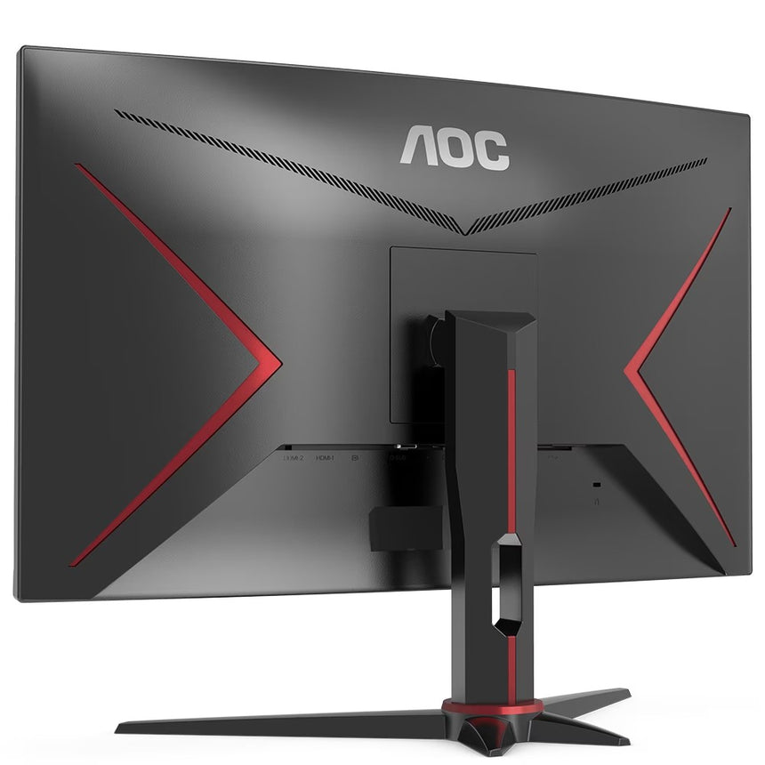 Monitor Gaming AOC, Curbat, 27", VA, FHD, 165Hz, 4ms, 1ms, FlickerFree, HDMI, DisplayPort, C27G2E/BK, Negru