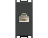 Priza Date Rj45 Simpla Tem Cat6, Negru