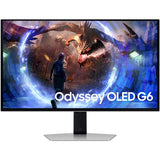 Monitor Gaming OLED SAMSUNG Odyssey G6 LS27DG602SU, 27", QHD, 360Hz, AMD FreeSync Premium Pro, HDR10+, Negru, Clasa G