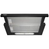 Hota incorporabila telescopica Whirlpool WAHTT64LMK, Capacitate absorbtie 581 m3/h, 1 motor, 3 trepte de viteza, 60 cm, Negru