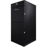 Centrala peleti Fornello Pellet King 30 kw, complet echipata pentru incalzire, pompa circulatie, vas expansiune, automatizare , telecomanda, buncar peleti 70 kg, tiraj fortat, culoare neagra , aprindere automata, curatare facila, pana la 200 mp