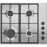 Plita Incorporabila HANSA BHGI620530, Gaz, 4 arzatoare, Inox