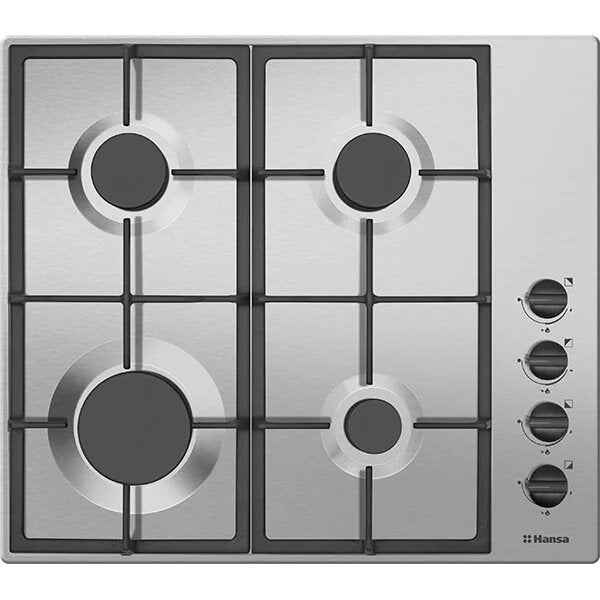 Plita Incorporabila HANSA BHGI620530, Gaz, 4 arzatoare, Inox