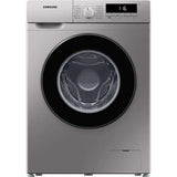 Masina de spalat rufe Slim Samsung WW80T304MBS/LE, 8 kg, 1400 RPM, Clasa D, Smart Check, Drum Clean, Motor Digital Inverter, Argintiu