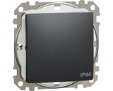 Intrerupator Simplu Schneider Sedna Design, Protectie La Umiditate Ip44, Antracit
