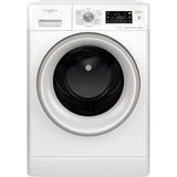 Masina de spalat rufe cu uscator Whirlpool FFWDB864489SVEE, 8 kg spalare, 6 kg uscare, 1400 rpm, FreshCare+, 6th Sense, Motor Inverter, Steam Refresh , Clasa A, Alb