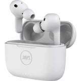 Casti JAYS t-Seven, True Wireless, Bluetooth, In-Ear, Microfon, Noise Cancelling, Alb